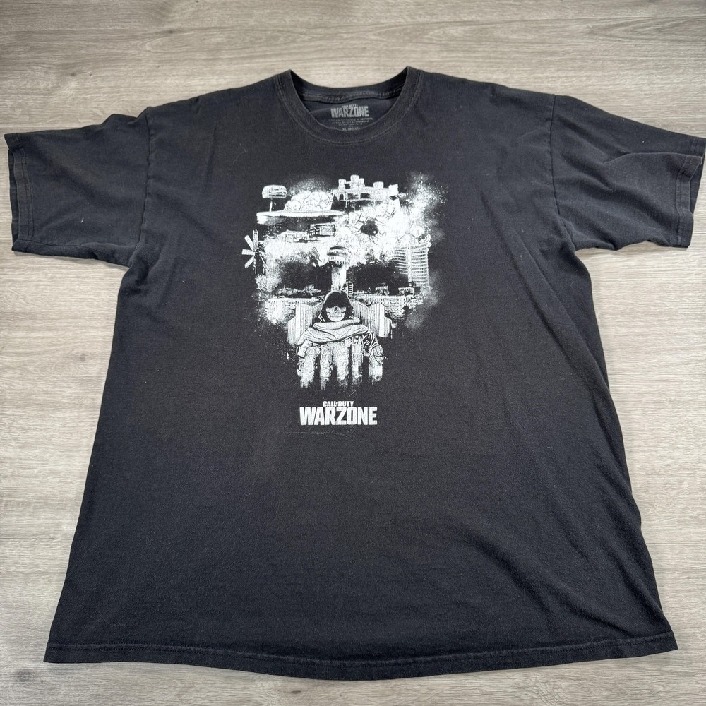 Call of Duty Warzone Shirt Mens XL Graphic Tee Gamer Activision 2020 Video Game